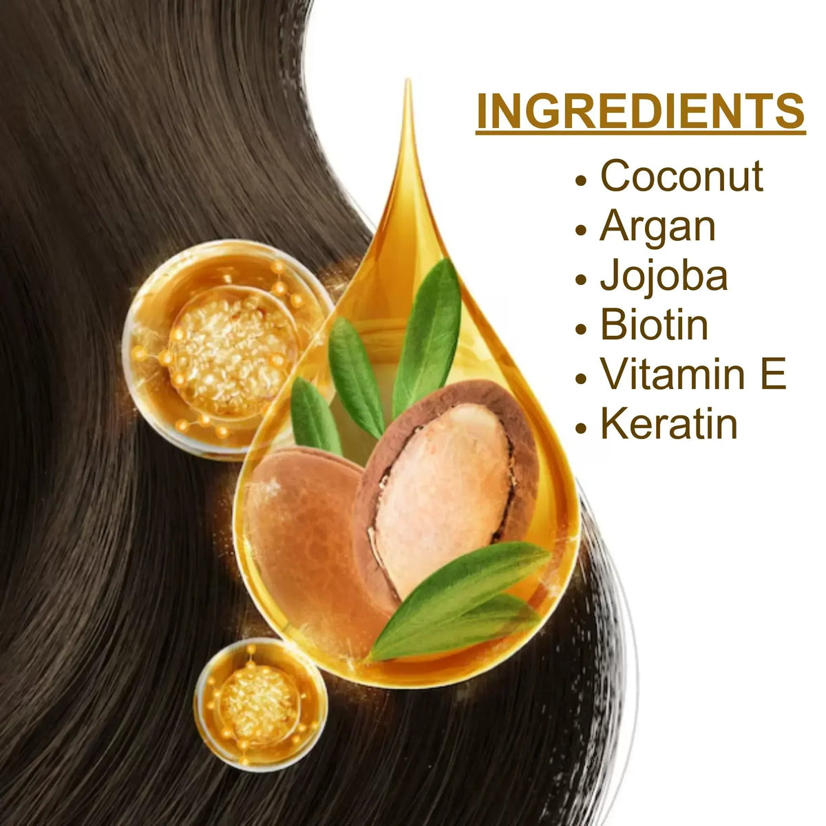 Botanical Hair & Scalp Oil for Thinning-Looking Hair 50ml | Ammuri
