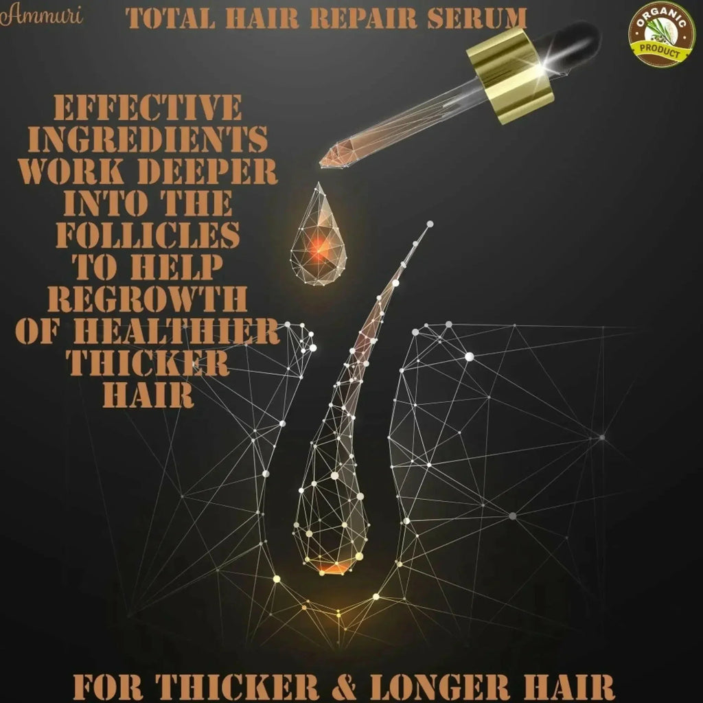 Botanical Hair & Scalp Oil for Thinning-Looking Hair 50ml | Ammuri