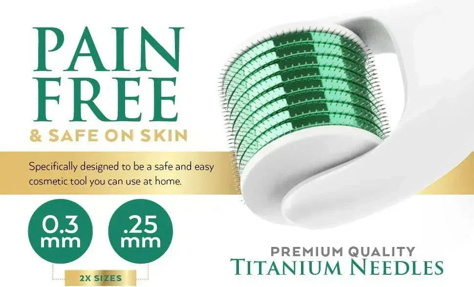 Micro Needle Derma Roller System 0.25–1.0mm | Ammuri