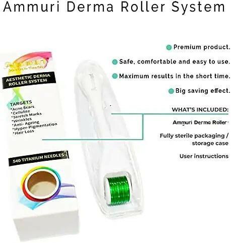 Micro Needle Derma Roller System 0.25–1.0mm | Ammuri
