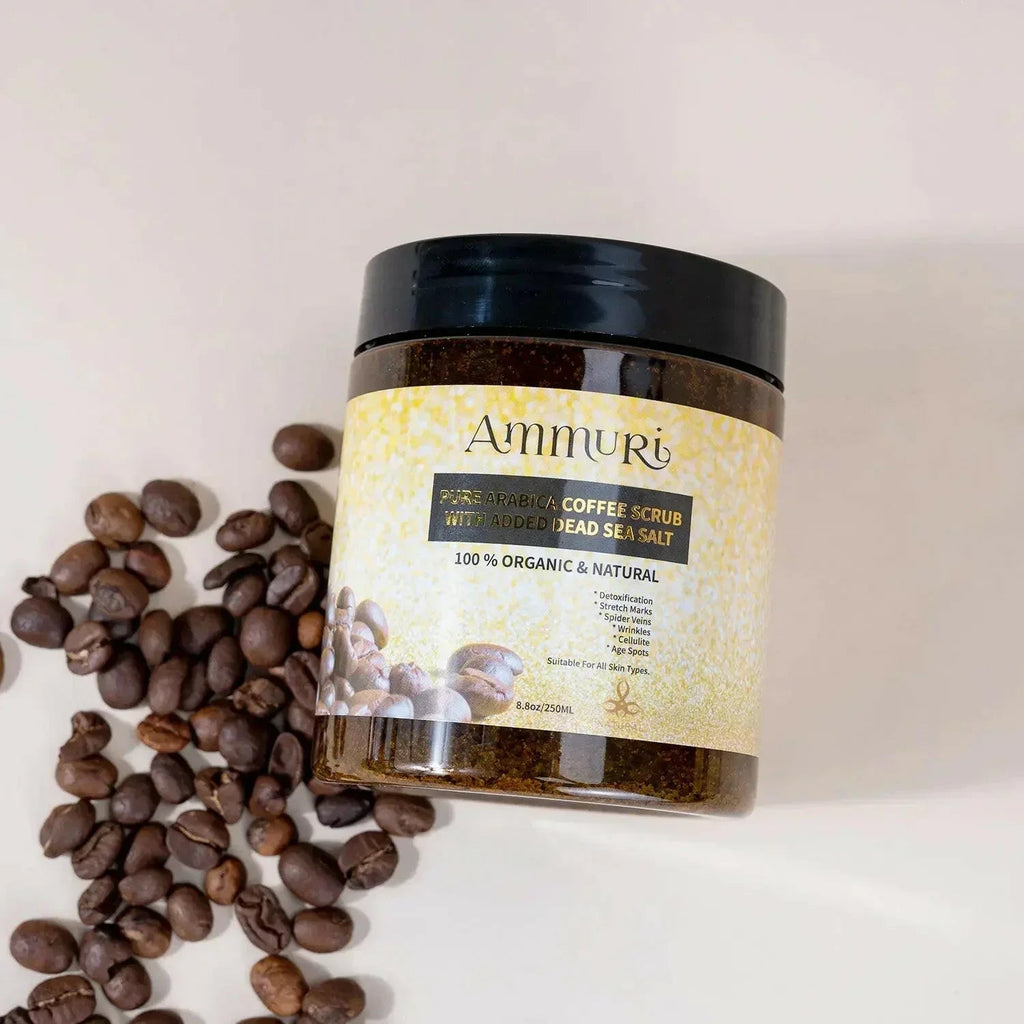 Arabica Coffee Scrub Face Mask for Exfoliation & Glow | Ammuri