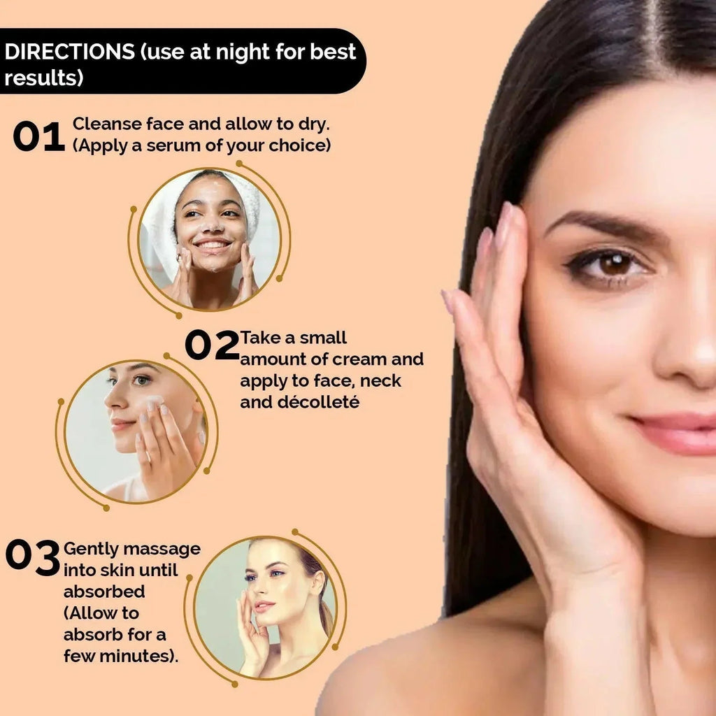 Retinol & Apple Stem Cell Face Cream for Fine Lines (50ml) | Ammuri