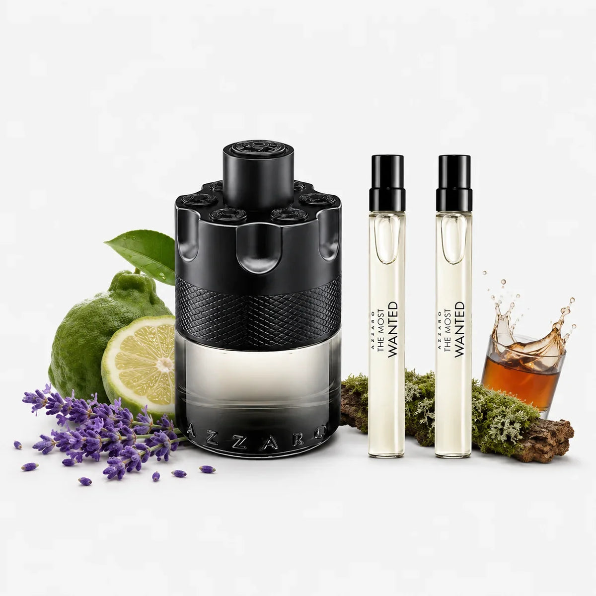 Azzaro The Most Wanted Eau de Toilette Intense Gift Set 100ml + 2x10ml – Men’s Fragrance Set