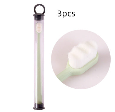 Ultra-fine Toothbrush Super Soft Bristle Deep Cleaning Brush Portable For Oral Care Tools Teeth Care Oral Cleaning Travel - 𝓢𝓱𝓸𝓹𝓵𝓮𝓬𝔂
