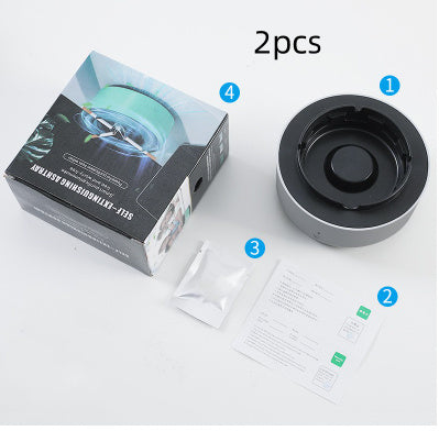 Smoke Removal Air Purification Ashtray Anion Purification Practical Automatic Purifier Ashtray Portable Gadgets For Car Ashtray - 𝓢𝓱𝓸𝓹𝓵𝓮𝓬𝔂