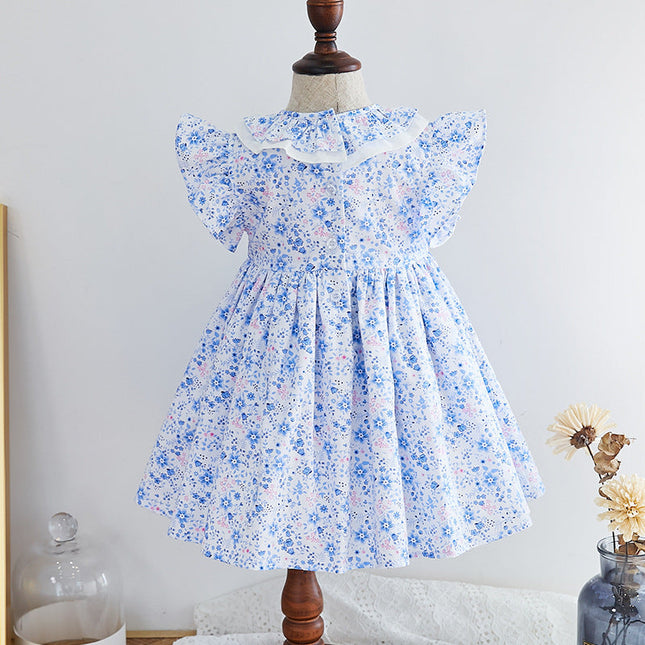 Girls Cut Flower Dress For Children 