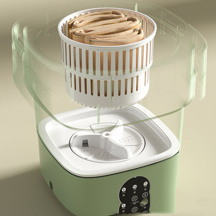 Mini Foldable Washing Machine Portable Mini Socks Underwear Panties Washing Machine Big Capacity 3 Models With Spinning Dry Gadgets - 𝓢𝓱𝓸𝓹𝓵𝓮𝓬𝔂