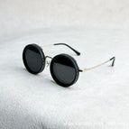 Lens Circle Thick Gold