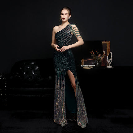 Party Evening Dress Sexy Long Section Was Thin Toast Bride - 𝓢𝓱𝓸𝓹𝓵𝓮𝓬𝔂