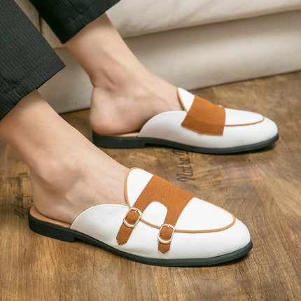 Men's Casual Summer Breathable Closed Toe Semi-slipper Sandals - 𝓢𝓱𝓸𝓹𝓵𝓮𝓬𝔂