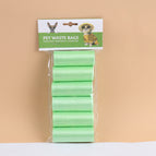 Green poop bag