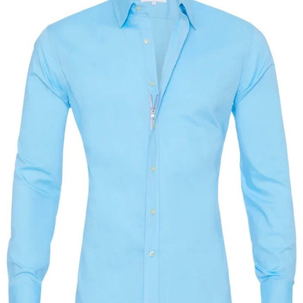Long Sleeve Zipper Shirt With Button Design Fashion Lapel Tops For Mens Clothing - 𝓢𝓱𝓸𝓹𝓵𝓮𝓬𝔂