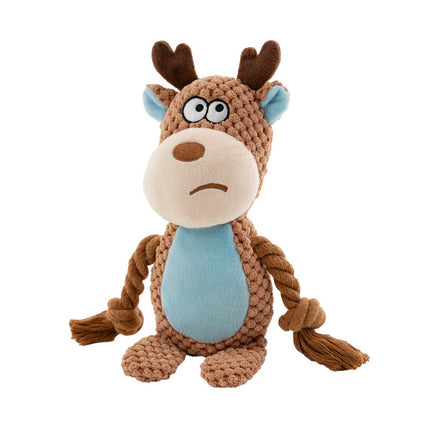 Pet Plush Sound Cotton Rope Toys Interactive Tug Of War Training Item Creative Dog Toy Pet Training Dog Supplies - 𝓢𝓱𝓸𝓹𝓵𝓮𝓬𝔂