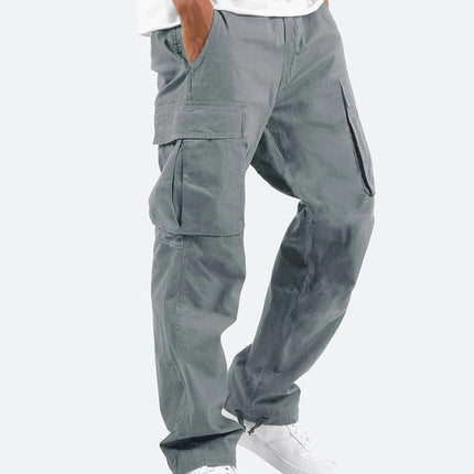 Men's Workwear Drawstring Multi-pocket Casual Pants - 𝓢𝓱𝓸𝓹𝓵𝓮𝓬𝔂