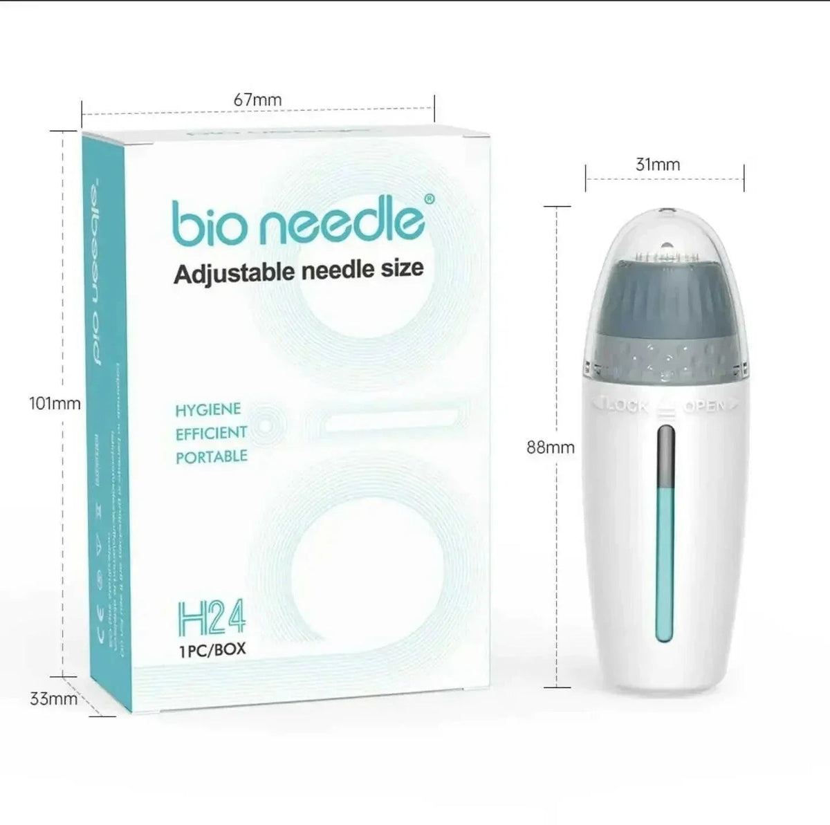 6-in-1 Microneedle Derma Roller Kit for Face, Body & Scalp | Ammuri