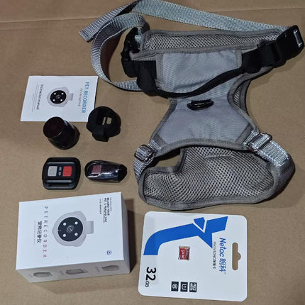 Pets Recorder Pet Tracker Collar Dogs And Cats Viewing Angle Motion Recording Camera Action Camera With Video Records Cat Collars Camera Sport Pet Products - 𝓢𝓱𝓸𝓹𝓵𝓮𝓬𝔂