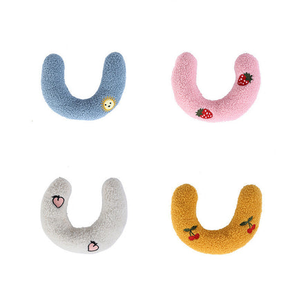 Little Pillow For Cats Fashion Neck Protector Deep Sleep Puppy U-Shaped Pillow Pets Pillow Kitten Headrest Dog Sleeping Pillow Pet Products - 𝓢𝓱𝓸𝓹𝓵𝓮𝓬𝔂
