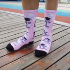 Pink Mask Socks