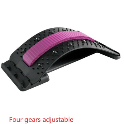 Back Stretcher Adjustable Back Cracker Massage Waist Neck Fitness Lumbar Cervical Spine Support Pain Relief - 𝓢𝓱𝓸𝓹𝓵𝓮𝓬𝔂