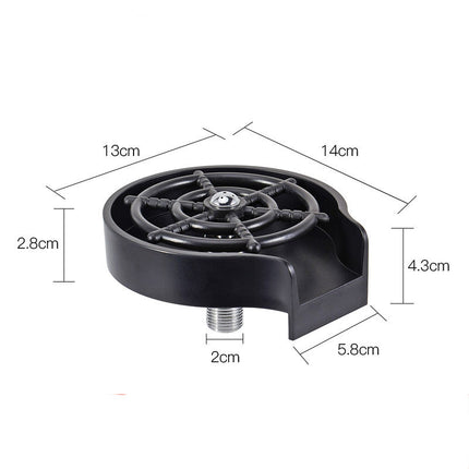 Bar Counter Cup Washer Sink High-pressure Spray Automatic Faucet Coffee Pitcher Wash Cup Tool Kitchen - 𝓢𝓱𝓸𝓹𝓵𝓮𝓬𝔂