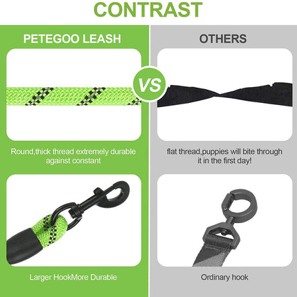 Small Medium Sized Pet Dog Luminous Leash Chain Puppies - 𝓢𝓱𝓸𝓹𝓵𝓮𝓬𝔂