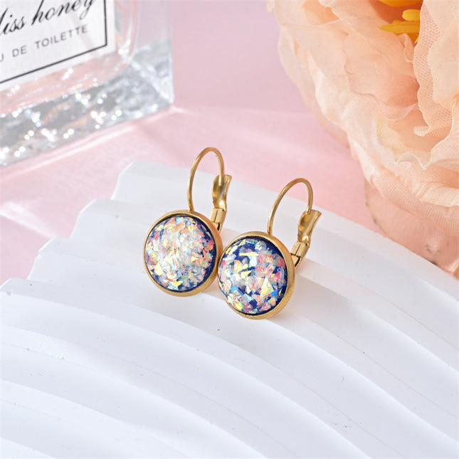 Vintage Simple And Light Luxury Stainless Steel Earrings - 𝓢𝓱𝓸𝓹𝓵𝓮𝓬𝔂