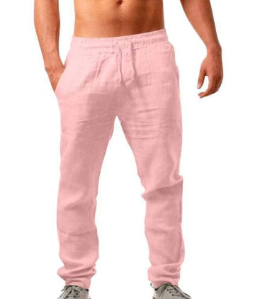 Breathable Cotton And Linen Loose Casual Sports Trousers - 𝓢𝓱𝓸𝓹𝓵𝓮𝓬𝔂