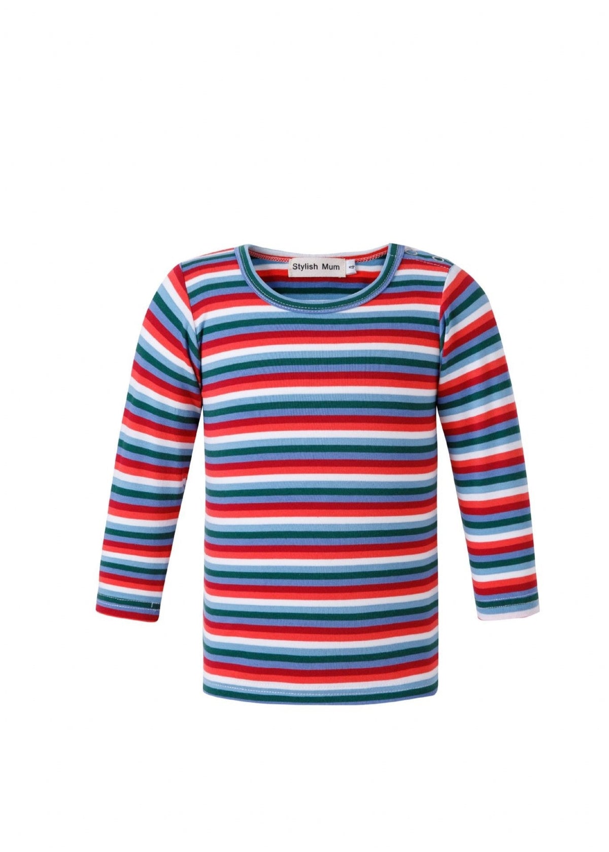 Cara Stripe Cotton Kids Top