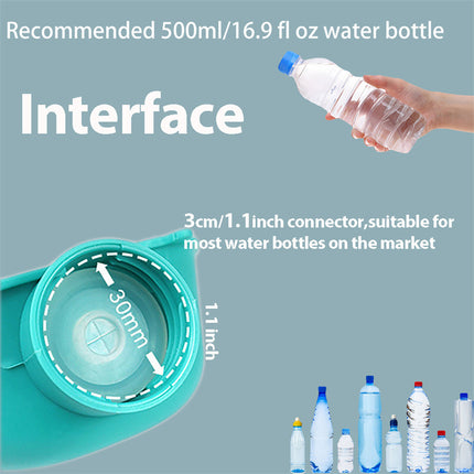 Portable Dog Drinking Bowl Outdoor Water Feeding Pet Outside Water Cup Dog Kettle For Small Breeds Dogs Pets Products - 𝓢𝓱𝓸𝓹𝓵𝓮𝓬𝔂