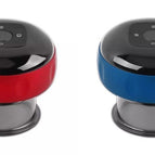Blue and red