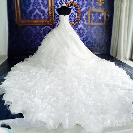 Wedding Dress Wholesale High-end Dress With Big Tail - 𝓢𝓱𝓸𝓹𝓵𝓮𝓬𝔂