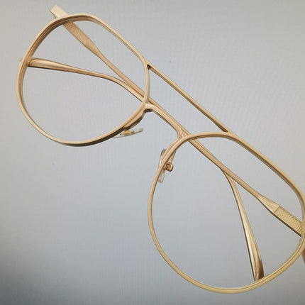 Men's Metal Double Beam Vintage Round Frame Sunglasses - 𝓢𝓱𝓸𝓹𝓵𝓮𝓬𝔂