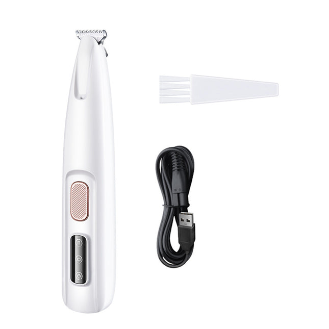Pets Dog Paw Trimmer With LED Light Fully Waterproof Pet Hair Trimmer With LED Display Dog Clippers For Grooming Widen Blade - 𝓢𝓱𝓸𝓹𝓵𝓮𝓬𝔂
