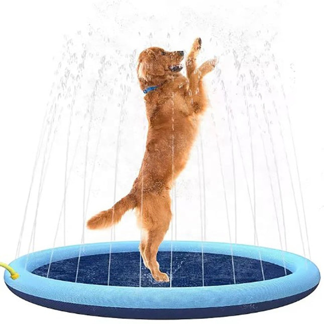 Dog Sprinkler Outdoor Toys Dog Swimming Mat Anti-Slip Dog Pool Splash  Pad - 𝓢𝓱𝓸𝓹𝓵𝓮𝓬𝔂