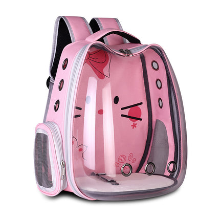 Pet Supplies Pet Backpack Convenient Pet Space Bag Breathable Shoulder Cat Bag Dog Bag - 𝓢𝓱𝓸𝓹𝓵𝓮𝓬𝔂