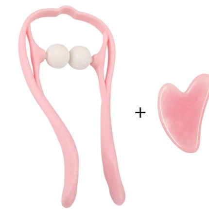 Plastic Pressure Point Therapy Neck Massageador Massagem Relieve Hand Roller Neck Massager For Neck Shoulder Trigger Point - 𝓢𝓱𝓸𝓹𝓵𝓮𝓬𝔂
