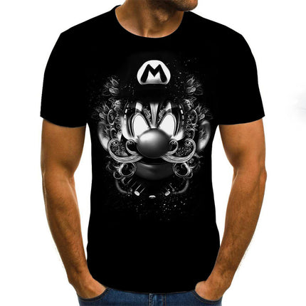 Printed 3DT Shirts Horror Skull Print Short Sleeve T-Shirts For Men And Women - 𝓢𝓱𝓸𝓹𝓵𝓮𝓬𝔂