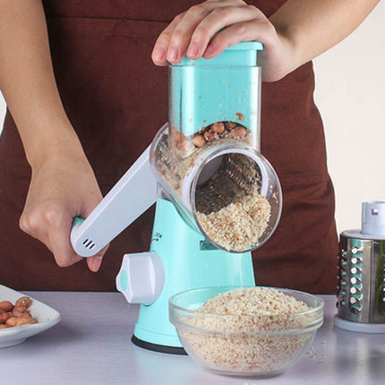 Manual Kitchen Accessories Multifunctional Round Mandoline Potato Slicer Vegetable Cutter Slicer Cheese Kitchen Gadgets - 𝓢𝓱𝓸𝓹𝓵𝓮𝓬𝔂