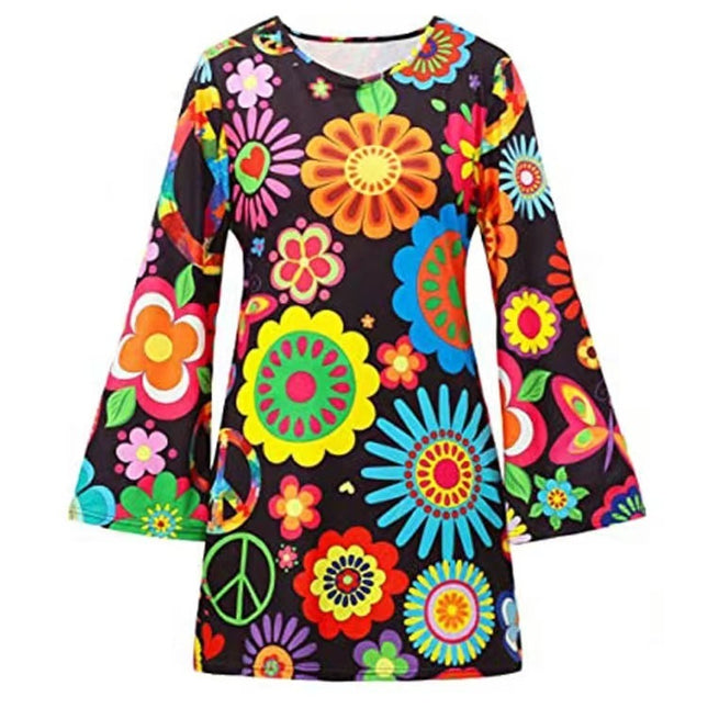 Digital Printing Festival Theme Dress - 𝓢𝓱𝓸𝓹𝓵𝓮𝓬𝔂