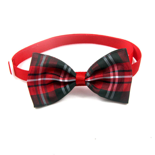 Plaid Pet Tie Cat Dog Scarf Accessories Pet Accessories - 𝓢𝓱𝓸𝓹𝓵𝓮𝓬𝔂