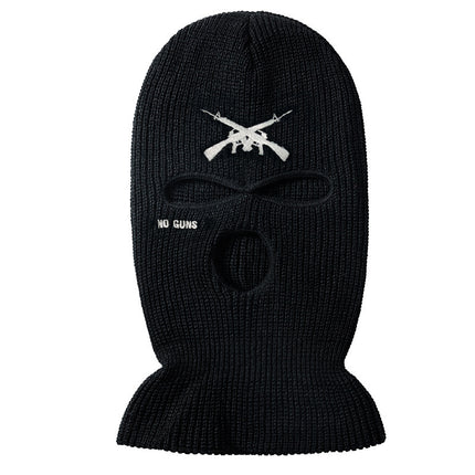 Men's Embroidered Three-hole Knitted Hat - 𝓢𝓱𝓸𝓹𝓵𝓮𝓬𝔂