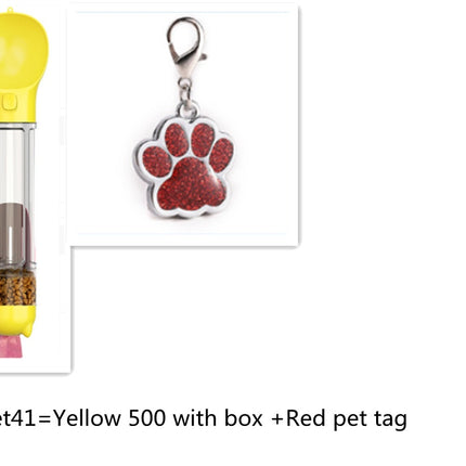 Pet multifunctional water cup Going with the dog - 𝓢𝓱𝓸𝓹𝓵𝓮𝓬𝔂