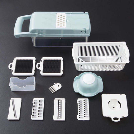 Multifunctional Vegetable Cutter Home Kitchen Slicing And Dicing Fruit Artifact - 𝓢𝓱𝓸𝓹𝓵𝓮𝓬𝔂