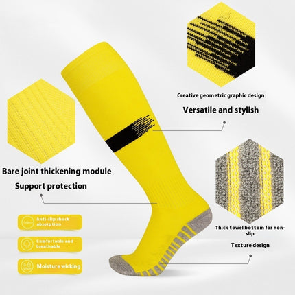 Long Thickened Soccer Socks Men's Towel Bottom Training Sports - 𝓢𝓱𝓸𝓹𝓵𝓮𝓬𝔂