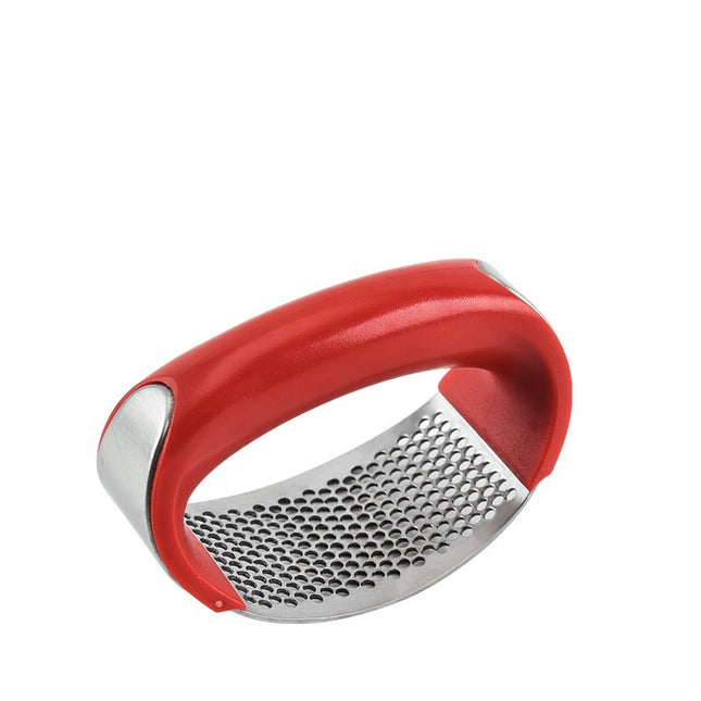 Stainless Steel Garlic Masher Garlic Press Household Manual Curve Fruit Vegetable Tools Kitchen Gadgets - 𝓢𝓱𝓸𝓹𝓵𝓮𝓬𝔂