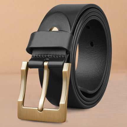 Belt Men's Pin Buckle Business Casual Simple - 𝓢𝓱𝓸𝓹𝓵𝓮𝓬𝔂