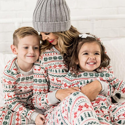 Christmas Pajamas Family Matching New Year Father Mother Kids Baby Look Clothes Set Dad Mom And Daughter Son Pyjamas Outfit - 𝓢𝓱𝓸𝓹𝓵𝓮𝓬𝔂
