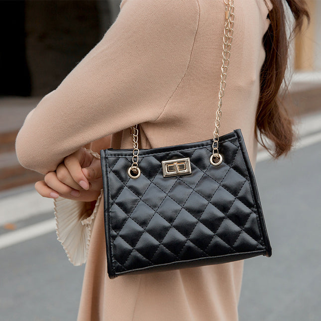 Mini Chain Shoulder Bags Rhombus Sewing Small Square Bags For Women - 𝓢𝓱𝓸𝓹𝓵𝓮𝓬𝔂