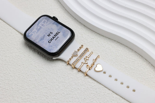Strap DIY Decorative Buckle Silicone Watch Accessories - 𝓢𝓱𝓸𝓹𝓵𝓮𝓬𝔂