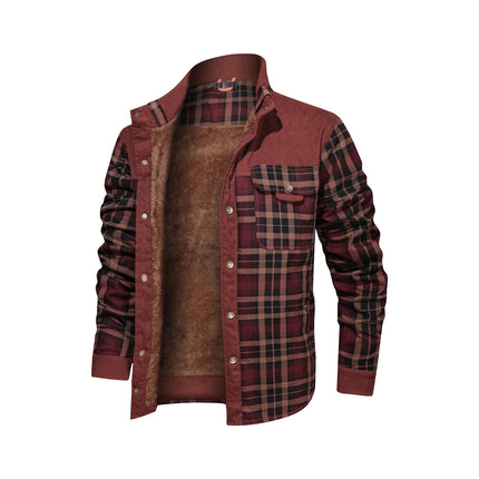 Men's Wool Thick Coat Jacket - 𝓢𝓱𝓸𝓹𝓵𝓮𝓬𝔂